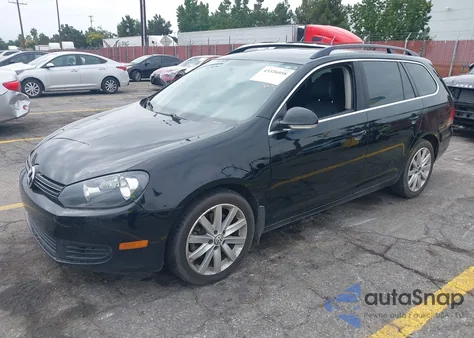 2013 Volkswagen Jetta Sportwagen 2.0L Tdi из США, поврежденный, VIN 3VWPL7AJ6DM604934